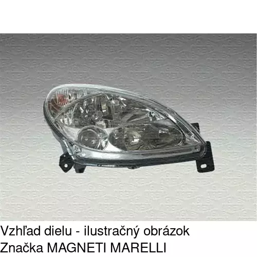 Hlavný reflektor 2328100E /POLCAR/ - obr. 2