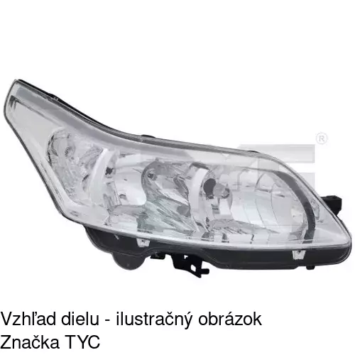 Hlavný reflektor POLCAR 2329102E