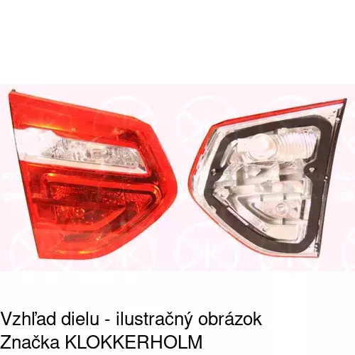 Zadné svetlo POLCAR 2331872S