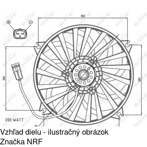 Ventilátory chladičov 233223W4 /POLCAR/ - obr. 5