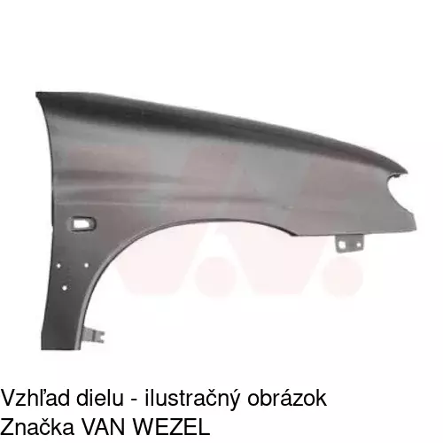 Predný blatník 235002-J /POLCAR/ - obr. 5