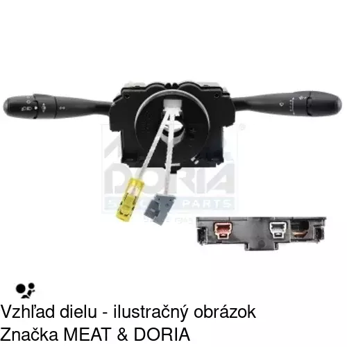 Združený prepínač POLCAR 2351PZ-3