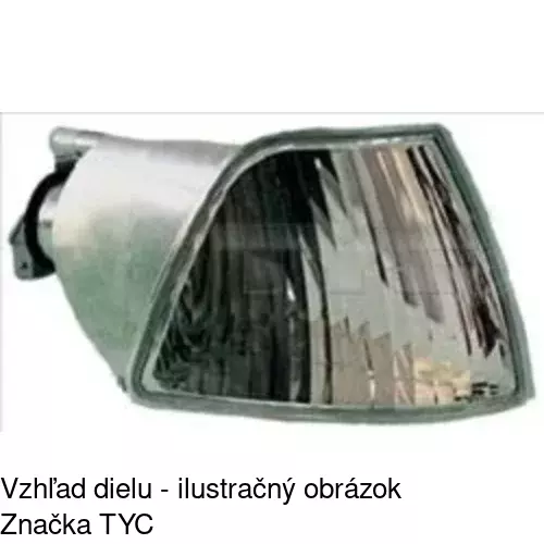 Predná smerovka POLCAR 238020-E