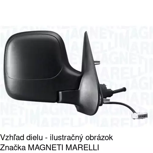 Vonkajšie zrkadlo 2395521E /POLCAR/ - obr. 1