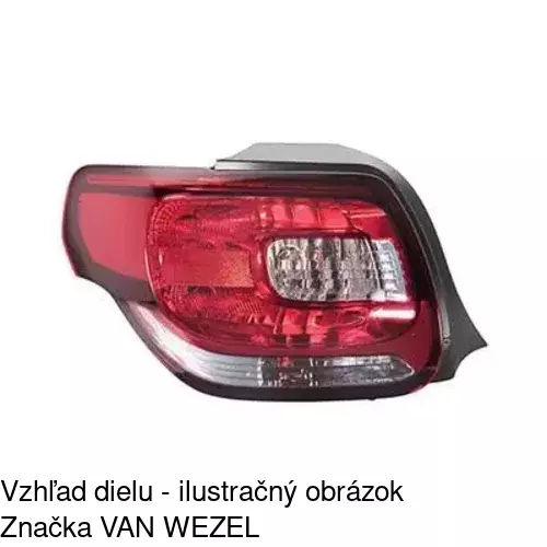 Zadné svetlo 23B187-T /POLCAR/ - obr. 1