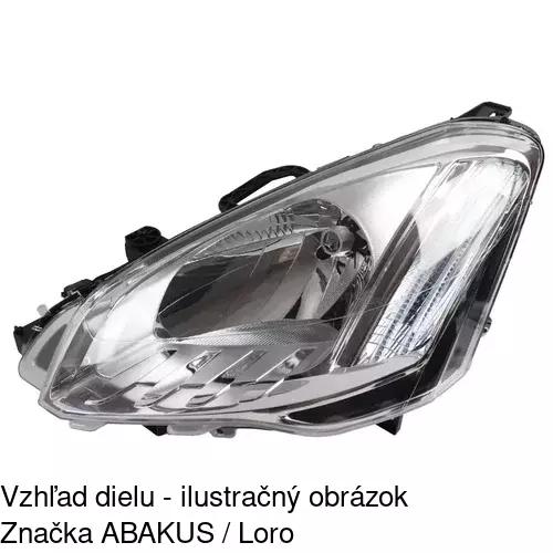 Hlavný reflektor 23U1090E /POLCAR/ - obr. 3