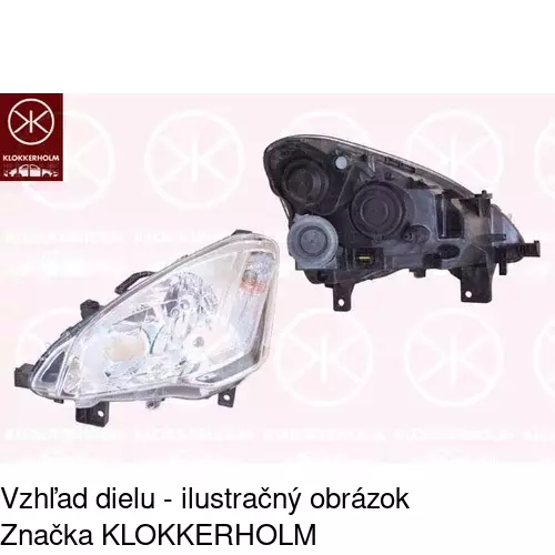 Hlavný reflektor 23U1100E /POLCAR/ - obr. 1