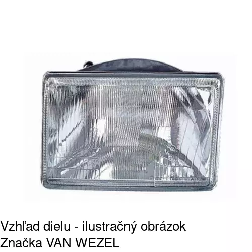 Hlavný reflektor 2405090E /POLCAR/ - obr. 4