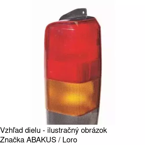 Zadné svetlo POLCAR 240588-2