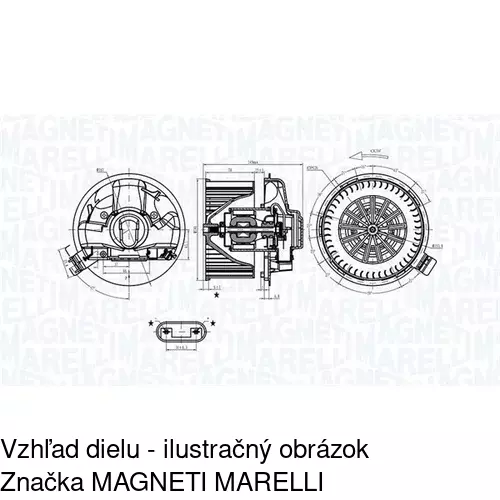 Ventilátory kúrenia 2707NU-1 /POLCAR/ - obr. 1