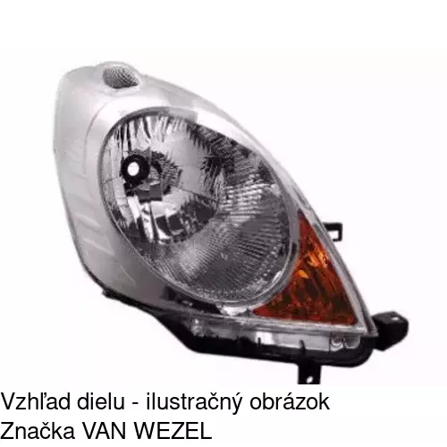 Hlavný reflektor 271110-E /POLCAR/ - obr. 4