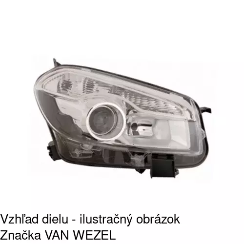 Hlavný reflektor 2714101E /POLCAR/ - obr. 4
