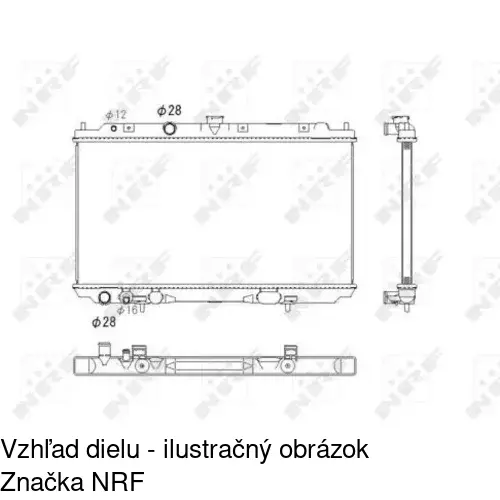 Chladiče vody POLCAR 2734086K