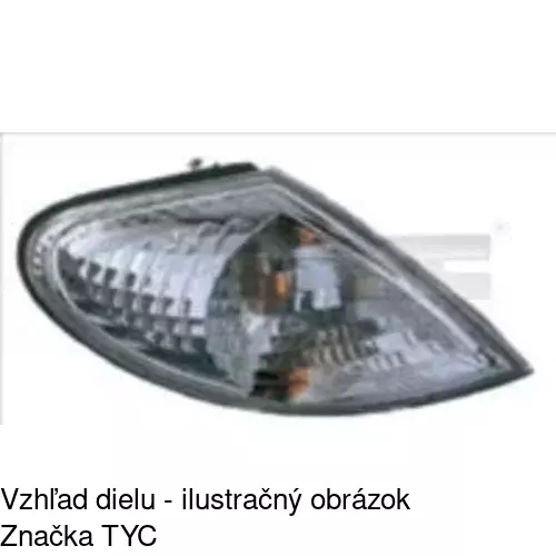 Predná smerovka POLCAR 275520-E