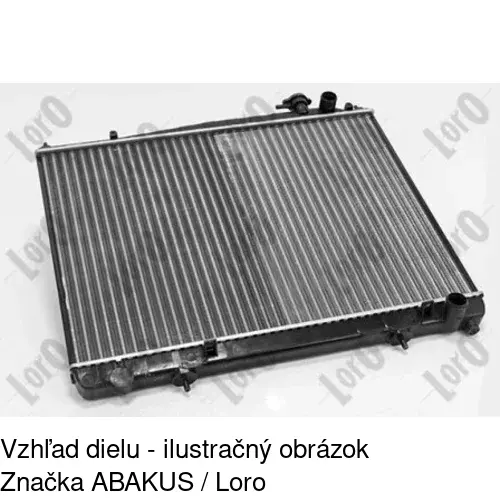 Chladiče vody 276908-1 /POLCAR/ - obr. 1