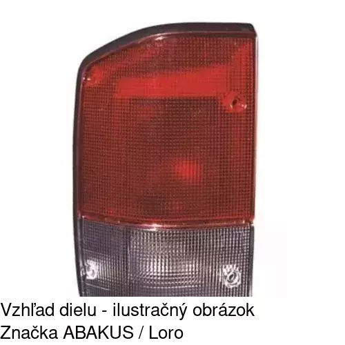 Zadné svetlo POLCAR 2775871E
