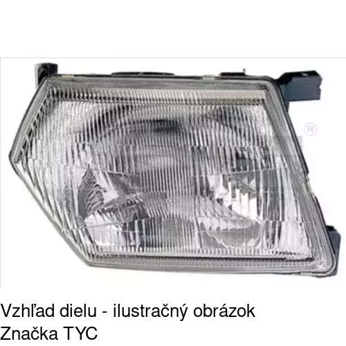 Hlavný reflektor POLCAR 277710-E