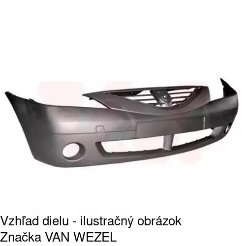 Predný nárazník 280007 /POLCAR/ - obr. 3