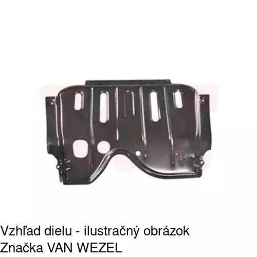 Kryt motora 280034-5 /POLCAR/ - obr. 1