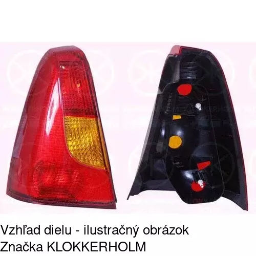 Zadné svetlo 2800873E /POLCAR/ - obr. 1