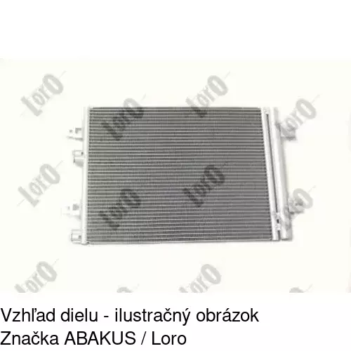Chladiče klimatizácie 2805K8C1 /POLCAR/ - obr. 3