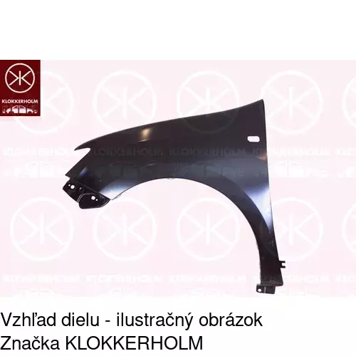 Predný blatník 28B101 /POLCAR/
