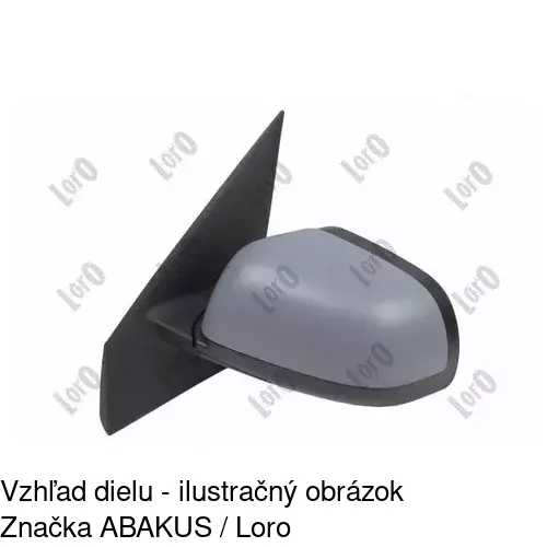 Vonkajšie zrkadlo 28U1514E /POLCAR/ - obr. 3