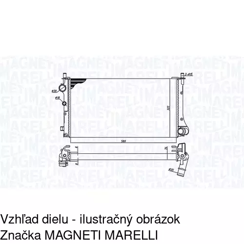Chladiče vody 300308-4 /POLCAR/ - obr. 2