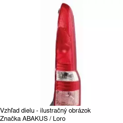 Zadné svetlo 3003881E /POLCAR/ - obr. 4