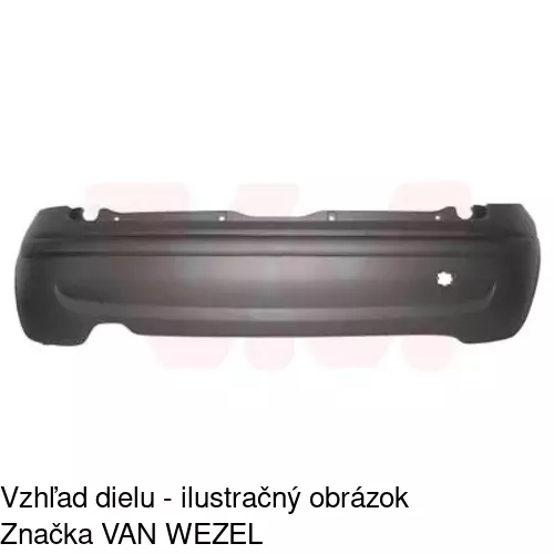 Zadný nárazník 300396 /POLCAR/ - obr. 2