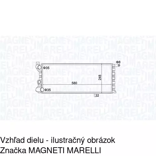 Chladiče vody POLCAR 300408-4