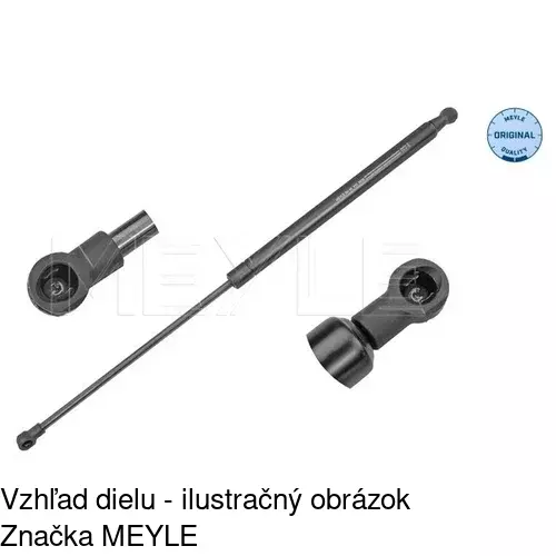 Plynová pružina 3005AB1D /POLCAR/ - obr. 2