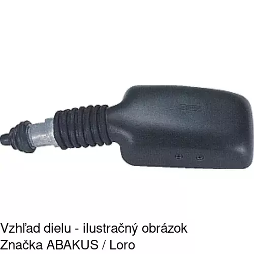 Vonkajšie zrkadlo 3016521E /POLCAR/ - obr. 3