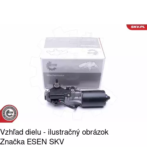 Motorček stieračov 3016SWP8 /POLCAR/ - obr. 3