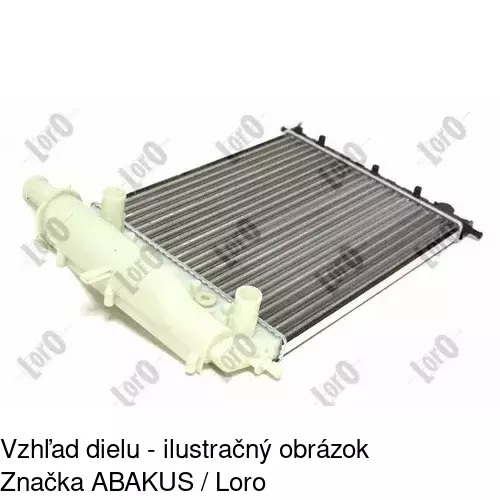 Chladiče vody 301808-5 /POLCAR/ - obr. 1