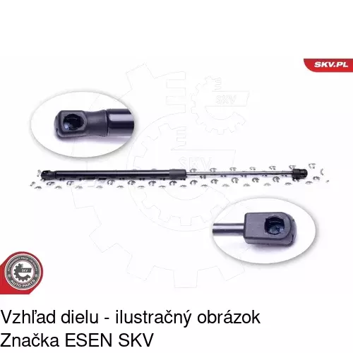 Plynová pružina 3018AB1D /POLCAR/ - obr. 4