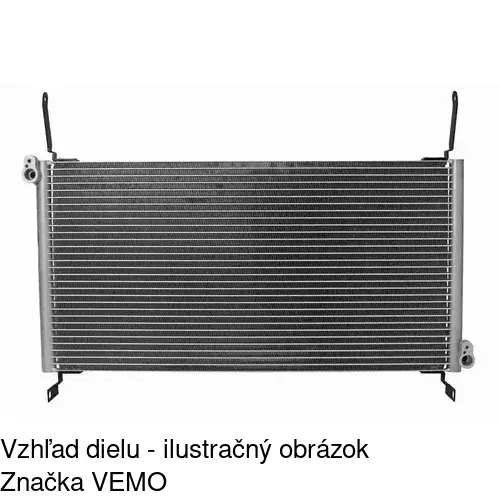 Chladiče klimatizácie 3018K8B1 /POLCAR/ - obr. 2