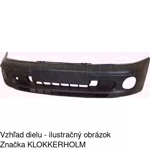 Predný nárazník POLCAR 301907-4