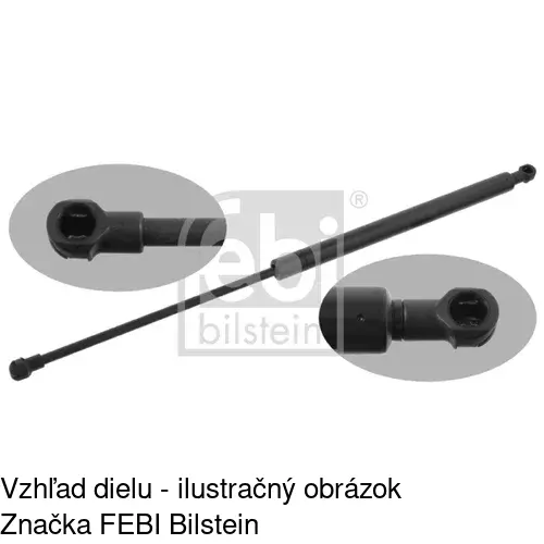 Plynová pružina 3019ABD /POLCAR/ - obr. 1
