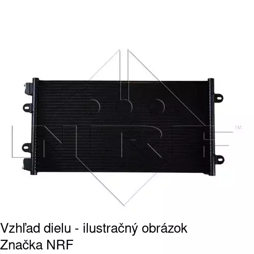 Chladiče klimatizácie 3022K8C3 /POLCAR/ - obr. 2