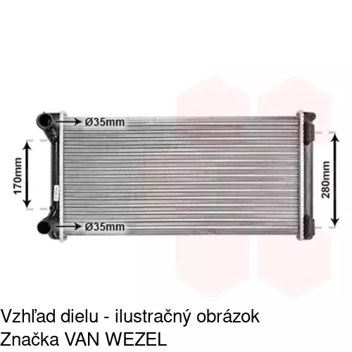 Chladiče vody 302308A4 /POLCAR/ - obr. 4