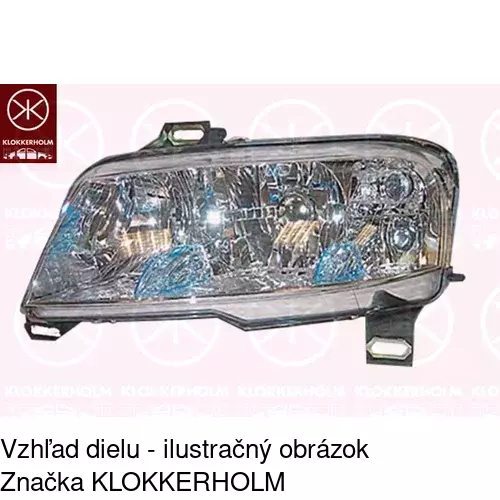 Hlavný reflektor POLCAR 3030106U