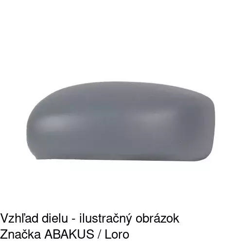 Vonkajšie zrkadlo 3030514M /POLCAR/ - obr. 4