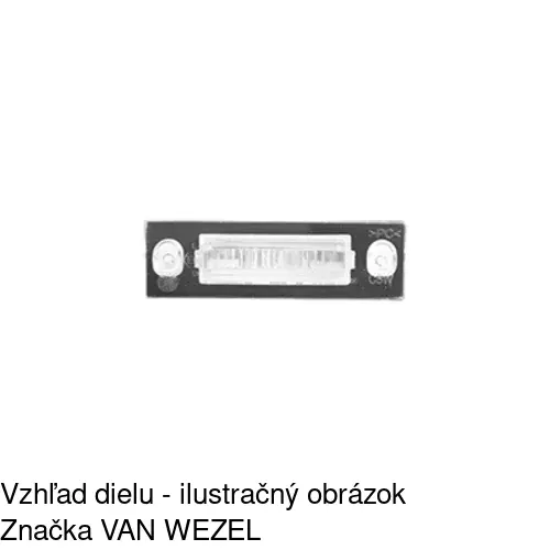Svetlo na osvetlenie evidenčného čísla 3030958S /POLCAR/ - obr. 3