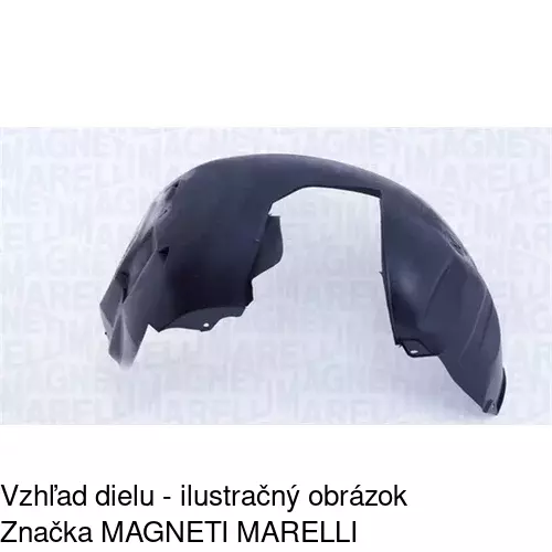 Podblatník (plast) 3030FL1T /POLCAR/ - obr. 3
