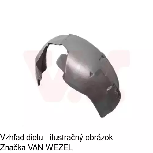 Podblatník (plast) 3030FP1T /POLCAR/ - obr. 4