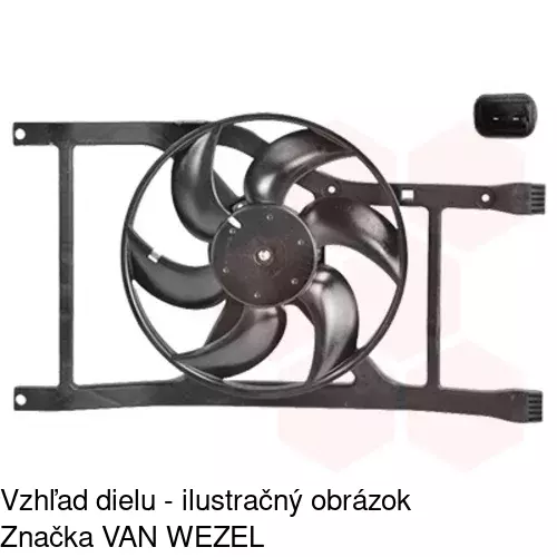 Ventilátory chladičov 303523W1X /POLCAR/ - obr. 3