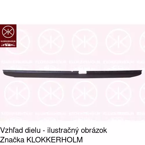 Spojler predného nárazníka POLCAR 303525-X