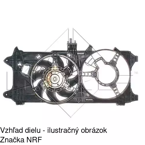 Ventilátory chladičov 304023W6 /POLCAR/ - obr. 2