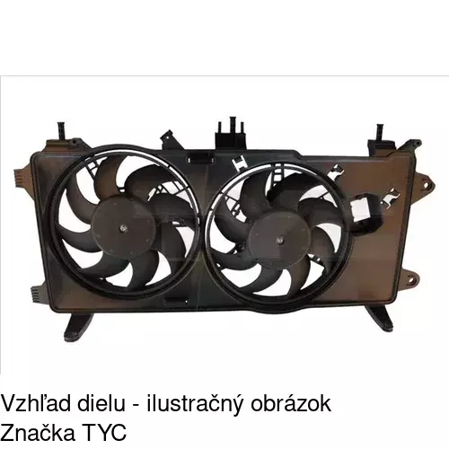 Ventilátory chladičov 304123W5 /POLCAR/ - obr. 1